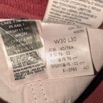 Levi's  725 High-Rise Maroon Corduroy Bootcut Jeans Womens 30 Velvet Ribbed Pants Photo 9