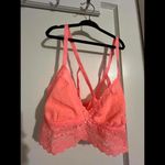 Aerie Lace Bralette - Coral Pink Photo 5