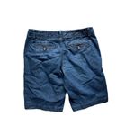 Gap Womens Dark Rinse Flat Front Denim Jean Bermuda Shorts - Sz 6 Photo 1