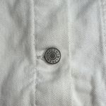 Love Tree Off-White Denim Distressed Jacket Photo 4