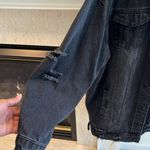 SheIn  distressed denim jacket size Large Photo 4