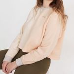 Madewell NWT  MWL Airyterry Colorblock Sweatshirt Size M Photo 0