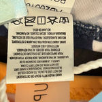 Cupshe Swimsuit Womens S Orange Blue Lace Up Strappy Two Piece Bikini NEW Photo 4