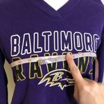 NFL NWOT Baltimore Ravens Hoodie Sweatshirt Pullover Photo 3