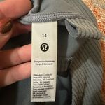 Lululemon  softstreme cropped ribbed tank in Belgian blue size 14 style W1EDFS Photo 3
