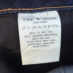 Rag and Bone JEAN high waist lace-up denim shorts in resin size 27 Photo 13