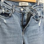 Reformation  Crop Flood Jeans Kick Flare Distressed Size 26 Olympic Trendy Chic Photo 4