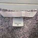 Victoria's Secret {M} VINTAGE Y2K  Paisley Print Pink And Slate Gray Blue PJ Set Photo 5