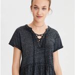 American Eagle Lace-up Shirt Photo 0