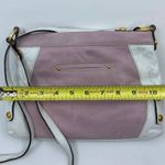 B Makowsky B. Makowsky Tan/ White Small Leather Crossbody Photo 2