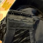 Omnia Chic Velour Black Striped Women's Bra size large Photo 5