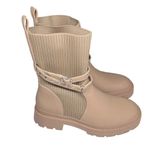 Dream Paris DREAM PAIRS Ankle Boots Lug Sole Chunky Heel Platform Chelsea Mid Calf Boots Photo 0