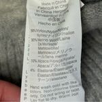 J.Crew  Women's Wool Alpaca Blend Side Slit Grey Ribbed‎ Turtleneck Sweater Sz MD Photo 6