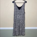 Lucky Brand  Women’s Aztec Geometric Print Drawstring Tassel Waist Tank Dress Photo 5