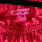 Betsey Johnson Eyelet Off The Shoulder Midi Dress L Photo 2