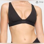 SKIMS  cotton rib plunge bralette Photo 0