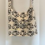 Freda Salvador Floral Canvas Tote Black Photo 2