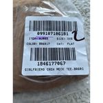 J.Crew Womens Girlfriend Crewneck Tee in Brown Size XXS #AJ089 Photo 6