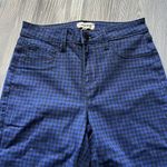 L'Agence L’Agence Margot Jeans Womens Size 25 Houndstooth Blue Black Photo 9