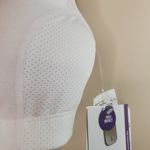 Jockey Sport White Bra Wicking Cotton Small Photo 4
