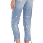Free People  Good Times Relaxed Distressed Jeans Womens 27 Blue Photo 3