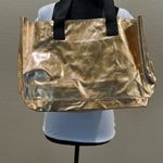 Victoria’s Secret PINK gold metallic Tote Photo 3