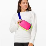 Lululemon  athletica Pink, Neon and Blue belt bag Photo 4