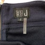 Very J  Black Waffle Shorts Photo 2