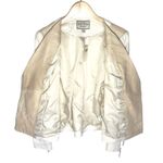 Lucky Brand NWT  Women’s Noa Mixed Media Tweed and Leather Moto Jacket Photo 4