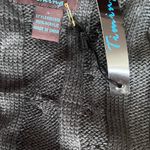 Timing Y2K Women's Grey Cable Knit Sweater Size Large Turtleneck Pullover Vintage Photo 3