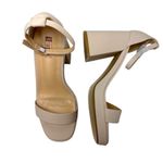 Chunky Block Heels Square Open Toe Ankle Strap Sandals Women’s 8.5 wedding Photo 1