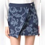 Rag and Bone  blue denim Marina Jean wrap skirt in size 6 Photo 4
