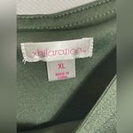 Xhilaration Womens Romper Pants Jumpsuit Wide Legs Overalls Green Casual Work XL Photo 5