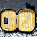 Jane Elissa Collection Visionair "Broadway Nights" Beauty Traveling Case Yellow Photo 8