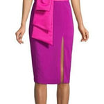 Jay Godfrey purple sheath strapless dress 6 Photo 0