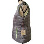 Rafaella  Sportswear puffer zip up rock color vest Photo 1