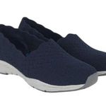 Skechers Seager Flat Loafer Sneaker Shoes Memory Foam Navy Blue Size 9.5 Photo 0