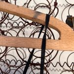 Vintage 90s red black white polkadot strapless punk goth prom dress LARGE Photo 5