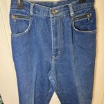 Gitano Vintage 80s Dark Wash Mom Jeans Size 14 Short ( Actual 28 ) Blue Photo 6