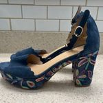 Anthropologie Scalloped Platform Heels (Size 41) Photo 9