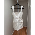 Amanda Uprichard Bethany Skort Romper White Small Photo 4