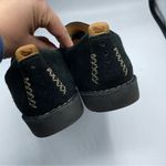 Clarks Artisan Black Suede Leather Slip On Comfort Shoes Womens 8 No Tie Loafer Photo 6