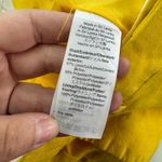 J.Crew Pants Womens Size 2 Yellow Peyton Stretch Linen Wide Leg L2881 Photo 6