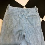 AG Adriano Goldschmied AG The Isabella Two Tone Light Wash Paneled Jeans High Waisted Ankle Crop sz 31 Photo 9