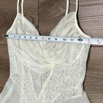 Victoria's Secret Victoria’s Secret Vintage Gold Label White Bridal Teddy Bodysuit Size Medium‎ Photo 7