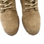 Sézane SezaneCameron lace-up boots Sz 7 brown leather Raphael Chunky Heel Outdoor Chic Photo 5