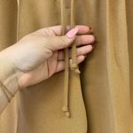 Wilfred  Kari Cropped Paperbag Waist Pants in Honey Brown Size Small Photo 6