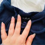 Urban Outfitters  out from under navy micro tie up crop lounge top Photo 1