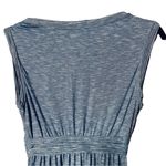 Max Studio Sleeveless Blue And White Maxi Dress Sz M Photo 6