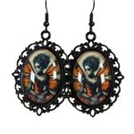 Handmade Gothic Victorian "Madam Butterfly’s Lament" Gothic Butterfly Fairy Jewel… Photo 4